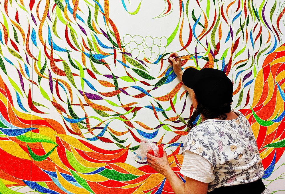 The Journey of Art & Science— The Heart of Synergy and Possibility: An Artist Talk WITH COVER ARTIST JUDITH ELLEN SANDERS